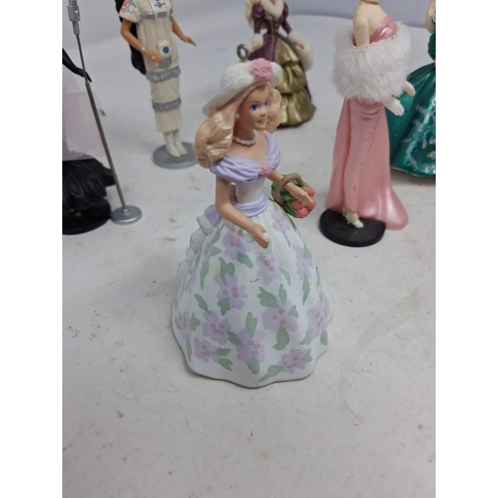 Hallmark Keepsake Barbie Ornament Lot 1996 Holiday Solo Spotlight Navajo 6pc. O